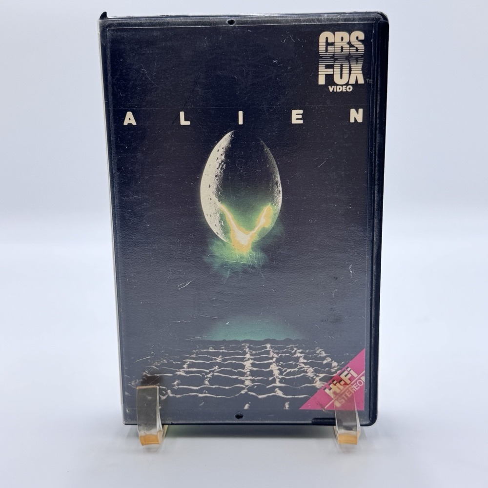 Alien BetaMax Tape 1979 CBS FOX Hi-Fi Stereo (NOT VHS)‎ Hard case Weaver Tested